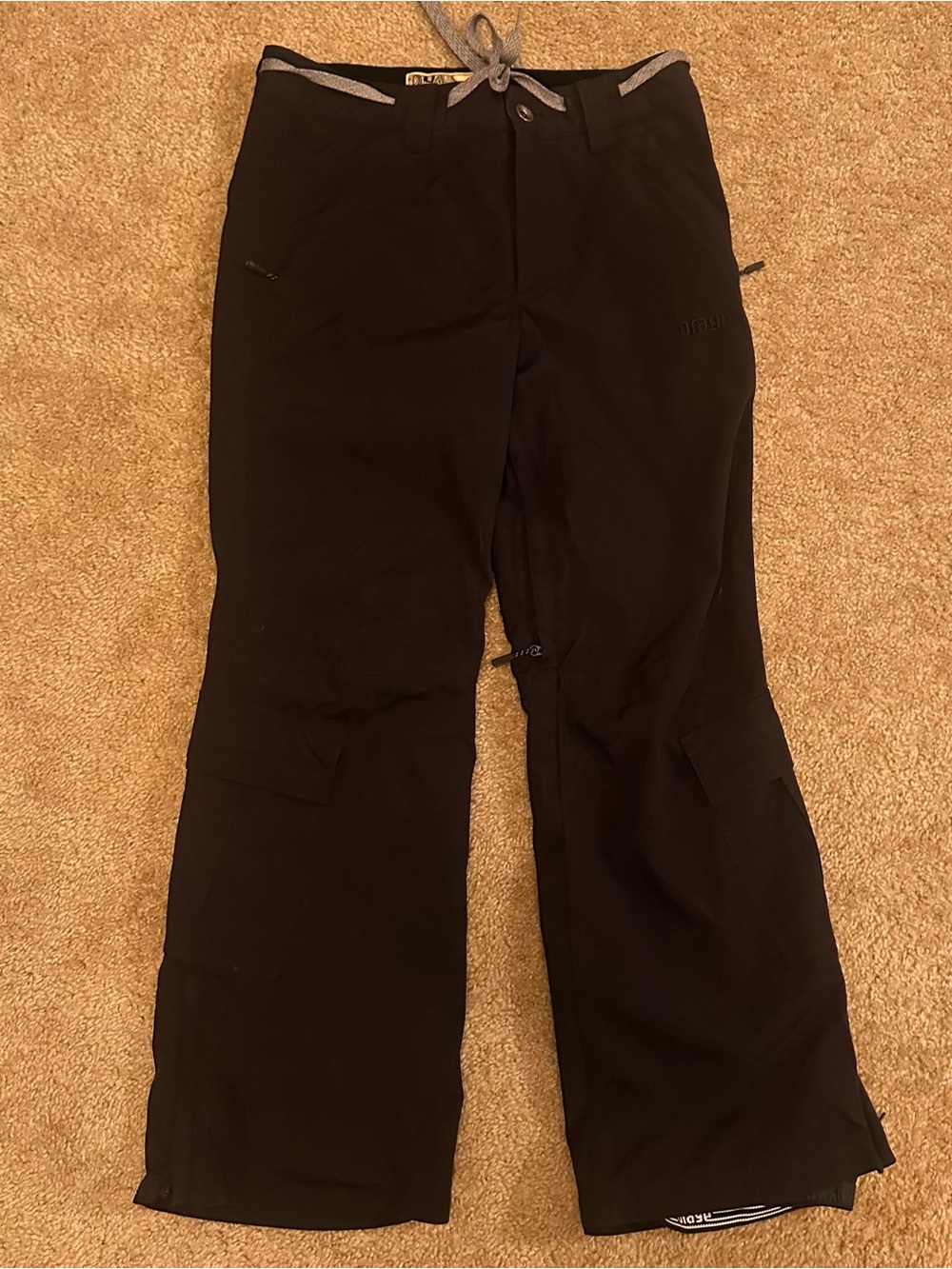 Orage Belmont Mens Ski Pants Black Size M Waterproof Insulated Snowboard AUM0080